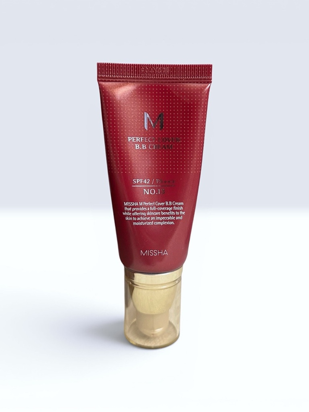 MISSHA Perfect Cover B.B Cream No.23- Deep Burgundy Tube